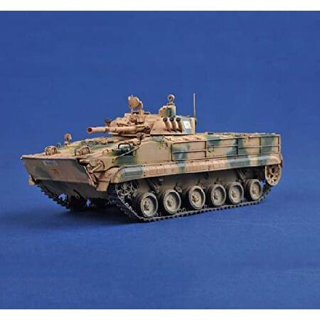 FMOCHANGMDP Tank 3D Puzzles Plastic Model Kits， 1/35 Scale BMP-3 in Cyprus Service Model， Adult Toys and Gift， 8 x 3.8Inchs_2