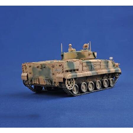 FMOCHANGMDP Tank 3D Puzzles Plastic Model Kits， 1/35 Scale BMP-3 in Cyprus Service Model， Adult Toys and Gift， 8 x 3.8Inchs_3