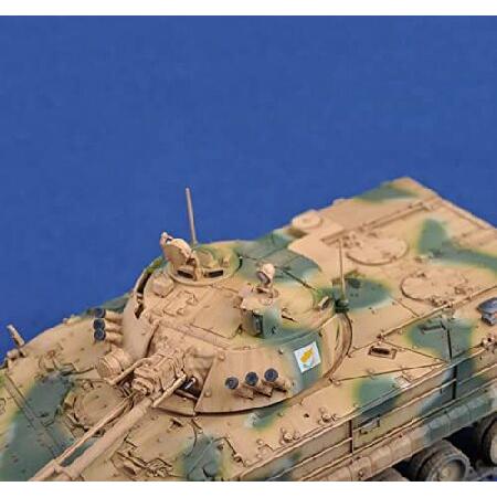 FMOCHANGMDP Tank 3D Puzzles Plastic Model Kits， 1/35 Scale BMP-3 in Cyprus Service Model， Adult Toys and Gift， 8 x 3.8Inchs_4