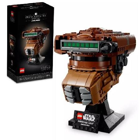 レゴ レゴ(LEGO) スター・ウォーズ レイア姫(ブーシュ) ヘルメット 75351 + Grogu(ベビーヨーダキーホルダー)バンドル_1