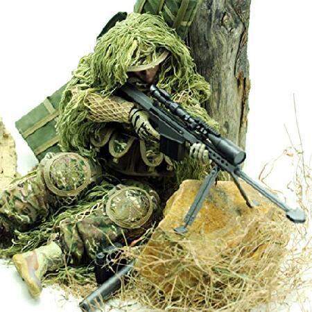 カ*ン様 1/6スケール ミリタリーフィギュア 2体セット フル装備 武器大量 Scakbyer 12インチ アクションフィギュア ミリタリーセット 1/6