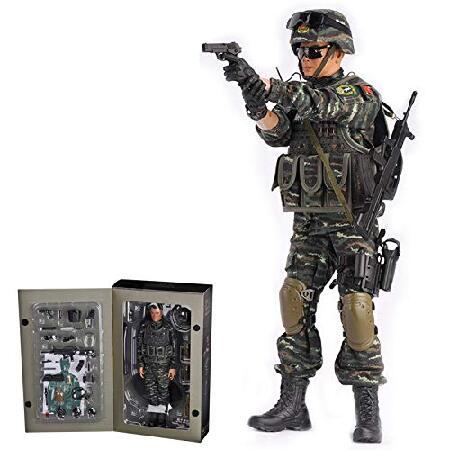 1/6 ミリタリーフィギュアアクセサリーセット スケール Scakbyer 12インチ アクションフィギュア ミリタリーセット 1/6