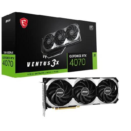 MSI エムエスアイ グラフィックスボード GeForce RTX 4070 VENTUS 3X