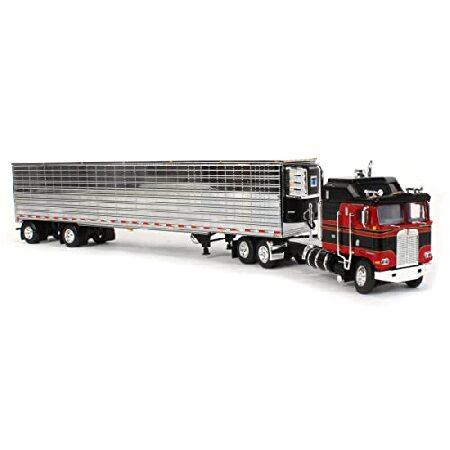 First Gear製 1/64 レッド＆ブラック Kenworth K100 エアロダイン