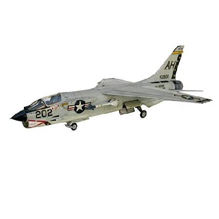 FMOCHANGMDP Fighter 3D Puzzles Plastic Model Kits， 1/32 Scale F-8E Crusader Fighter Model， Adult Toys and Gift，20.4 x 13.2Inchs_1