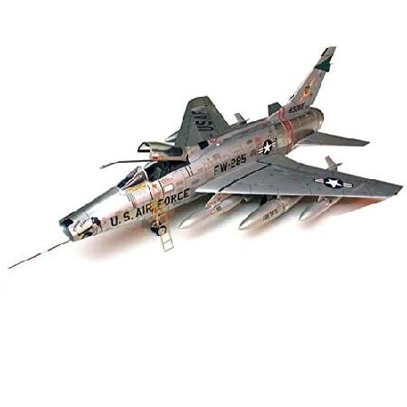 FMOCHANGMDP Fighter 3D Puzzles Plastic Model Kits， 1/32 Scale North American F-100D Fighter Model， Adult Toys and Gift，20.3 x 14.6Inchs_1