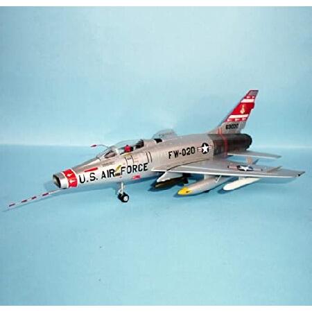 FMOCHANGMDP Fighter 3D Puzzles Plastic Model Kits， 1/32 Scale North American F-100D Fighter Model， Adult Toys and Gift，20.3 x 14.6Inchs_3