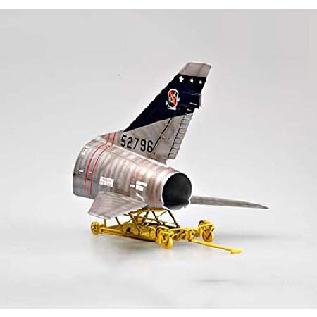 FMOCHANGMDP Fighter 3D Puzzles Plastic Model Kits， 1/32 Scale North American F-100D Fighter Model， Adult Toys and Gift，20.3 x 14.6Inchs_5