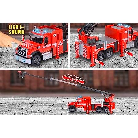 Majorette Mack Granite Fire Truck 213713005_4