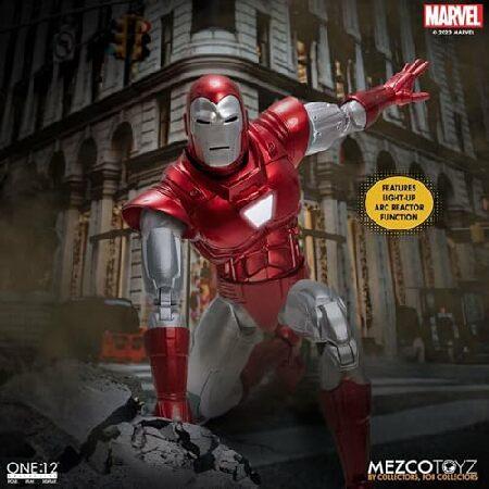 Mezco ONE:12 コレクティブアイアンマン:シルバーセンチュリオン