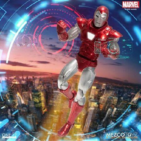 Mezco ONE:12 コレクティブアイアンマン:シルバーセンチュリオン