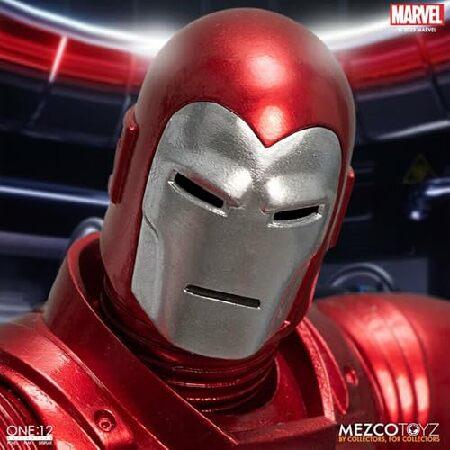 Mezco ONE:12 コレクティブアイアンマン:シルバーセンチュリオン