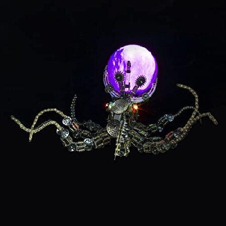 Metalkitor 3D Metal Puzzle Model Kit - Mechanical Octopus Bracket