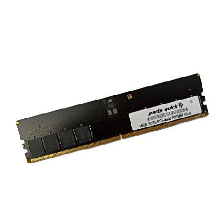 parts-quick 16GB メモリ Dell PowerEdge R660xs用 1Rx8 DDR5 RDIMM 4800MHz ...