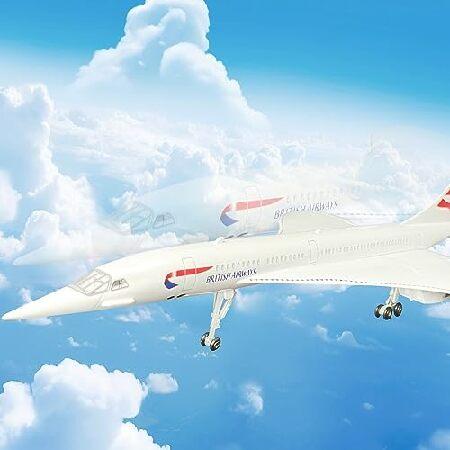 Bswath 大型モデル 飛行機 1:125 Birtish Airways コンコルドモデル