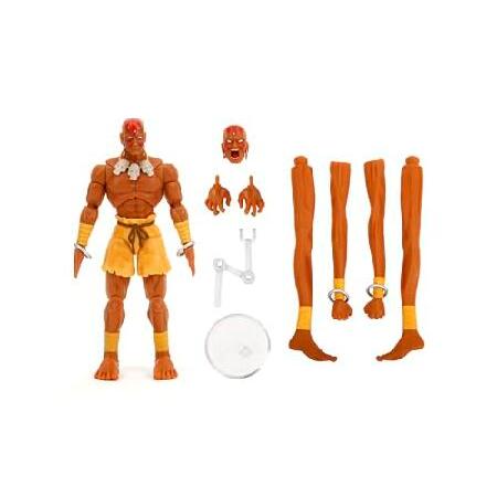 Jada DHALSIM STREET FIGHTER 6" DELUXE COLLECTOR ACTION FIGURE， Toys for Kids and Adults_1