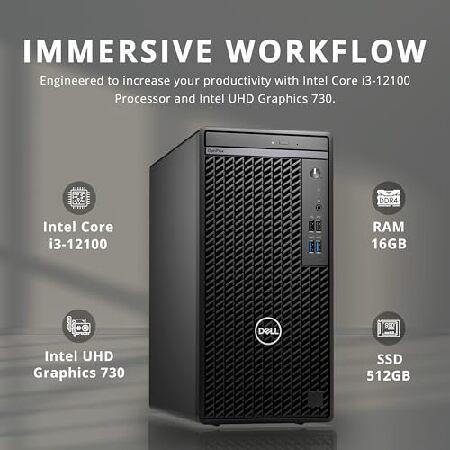 DELL Dell OptiPlex 3000 Tower Business Desktop, Intel i3-12100 ...