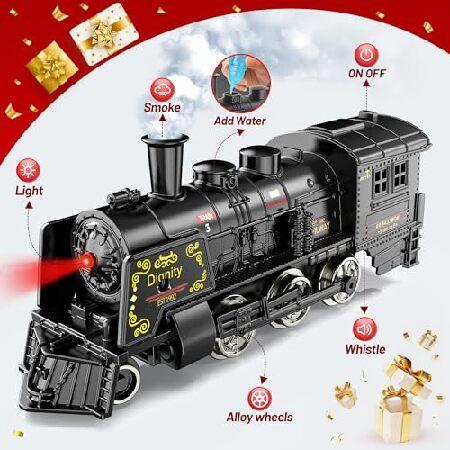 Hot Bee Train Set クリスマスツリートレインおもちゃ 豪華な線路と