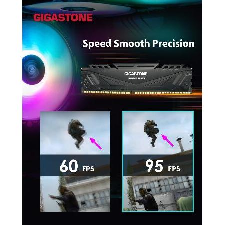 メモリ DDR4】GIGASTONE Game PRO 16GBx2枚 (32GB Kit) DDR4 3200MHz