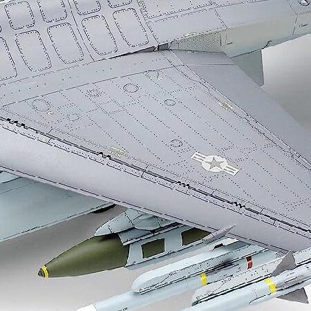 FMOCHANGMDP Fighter 3D Puzzles Plastic Model Kits， 1/32 Scale USAF F-16CJ Fighting Falcon Fighter Model， Adult Toys and Gift， 18.6 X 11.8Inchs_3