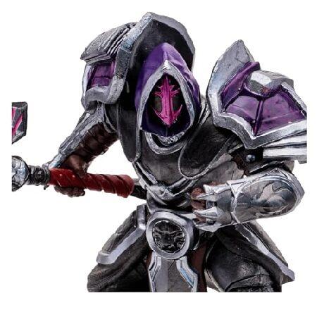 McFarlane Toys - World of Warcraft Human:Warrior/Paladin (エピック) 1:12スケール ポーズ フィギュア_1