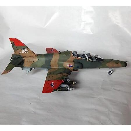 FMOCHANGMDP Fighter 3D Puzzles Plastic Model Kits， 1/48 Scale UK Hawk T MK67 Trainer Aircraft Model， Adult Toys and Gift， 9.7 x 7.7Inchs_2