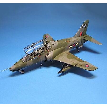FMOCHANGMDP Fighter 3D Puzzles Plastic Model Kits， 1/48 Scale UK Hawk T MK67 Trainer Aircraft Model， Adult Toys and Gift， 9.7 x 7.7Inchs_3