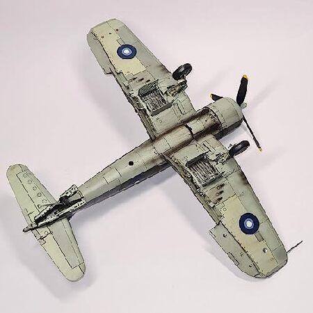 FMOCHANGMDP Fighter 3D Puzzles Plastic Model Kits， 1/48 Scale British Corsair MK 2 Fighter Model， Adult Toys and Gift， 8.5 x 10.2Inchs_4