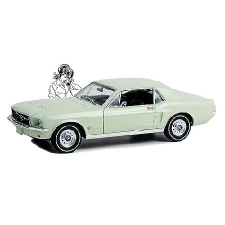 Greenlight 1:18 1967 Mustang Coupe She Country Special - Bill Goodro Ford, Denver, Colorado - Limelite Green 13663 [Shipping from Canada]