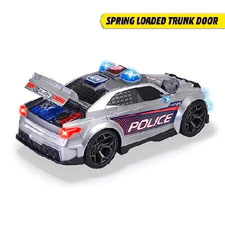 Dickie Toys - Street Force - 13\" Police Car with Motor, Blue Light, Siren, Trunk, Police Car for Children from 3 Years Old"_1
