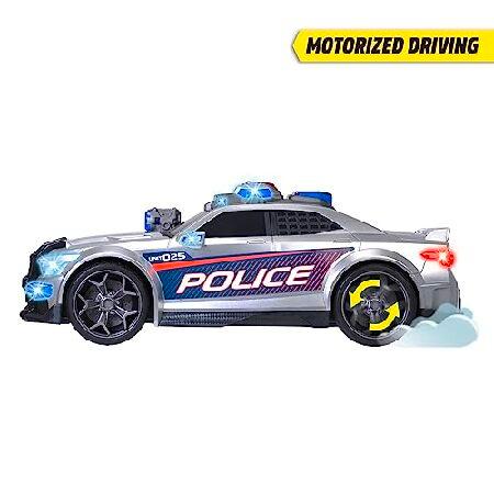 Dickie Toys - Street Force - 13\" Police Car with Motor, Blue Light, Siren, Trunk, Police Car for Children from 3 Years Old"_2