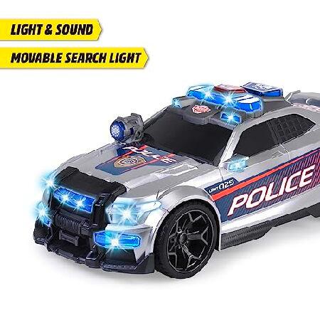 Dickie Toys - Street Force - 13\" Police Car with Motor, Blue Light, Siren, Trunk, Police Car for Children from 3 Years Old"_3