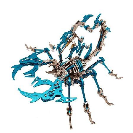 Ranstac Skorpion 3D Metall Puzzle – über 400 Teile Aus Edelstahl 304, 18x17x11 Cm, Für Erwachsene Ab 14