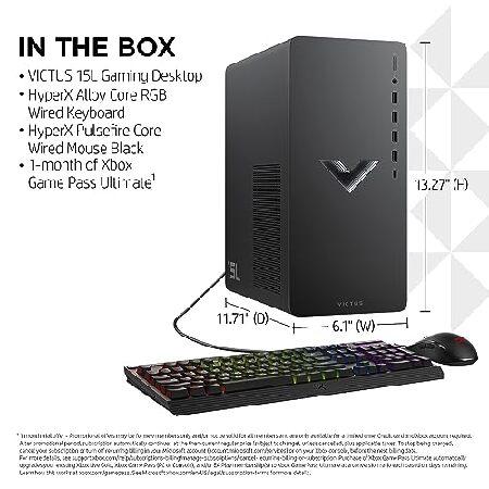 エイチピー HP Victus 15L Gaming Desktop HyperX Bundle, 13th 
