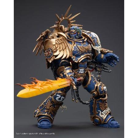 Pipigirl JoyToy 40K スペースマリン 純正ライセンス 1/18 兵士 ウルトラマリン プリマーチ ロボート ギリマン 7.1インチモデル スペースマリーン アクションフ_3