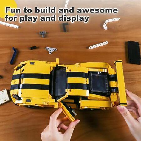Mould King 10046 百貨店鉄道車両 ビルディングブロックキット ダッジ バイパー 鉄道車両ひな型 精神的な統合仕かける MOC 鉄道車両差し上げ物 お子さん/成年者寄せあわせ愛しがる家向け 1236