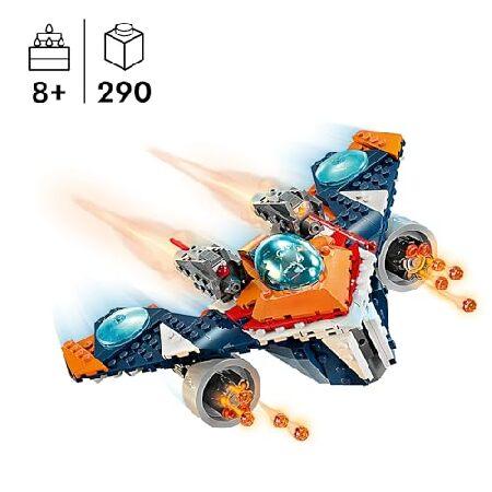 レゴ(LEGO) スーパー・ヒーローズ ロケットのウォーバード号とロナンの戦い おもちゃ 玩具 プレゼント ブロック 男の子 女の子 子供 7歳 8歳 9歳 10歳 小学生 知_1