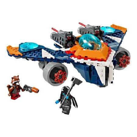 レゴ(LEGO) スーパー・ヒーローズ ロケットのウォーバード号とロナンの戦い おもちゃ 玩具 プレゼント ブロック 男の子 女の子 子供 7歳 8歳 9歳 10歳 小学生 知_3