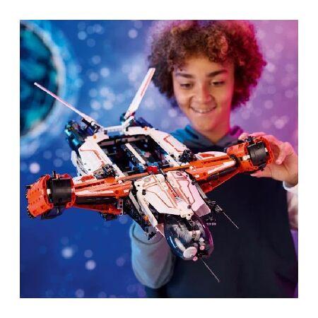 レゴ(LEGO) テクニック VTOL 大型貨物宇宙船 LT81 おもちゃ 玩具 プレゼント 誕生日 ブロック クリスマス 男の子 女の子 子供 10歳 11歳 12歳 小学生 宇宙 42181_1