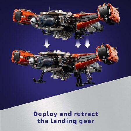 レゴ(LEGO) テクニック VTOL 大型貨物宇宙船 LT81 おもちゃ 玩具 プレゼント 誕生日 ブロック クリスマス 男の子 女の子 子供 10歳 11歳 12歳 小学生 宇宙 42181_3