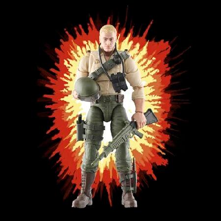 G.I. Joe クラシファイドシリーズ レトロ カードバック デューク コレクター収集品 6インチ アクションフィギュア アクセサリー10個付き