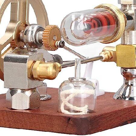 FLADO Stirling Engine Model Kit， Stirling Engine Model Rust Protection for Classroom Demonstrations_4