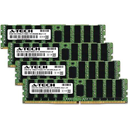 A-Tech 128GB キット (4x32GB) RAM IBM System x x3500 M5 Type 5464 x3650 M5 Type 5462用 | DDR4 2133MHz PC4-17000 ECC LRDIMM 4Rx4 負荷低減サーバーメモリの画像