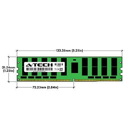 A-Tech 64GBキット (2x32GB) RAM Supermicro Super X11DPi-N用 | DDR4 2400MHz PC4-19200 ECC LRDIMM 2Rx4 負荷低減サーバーメモリアップグレード