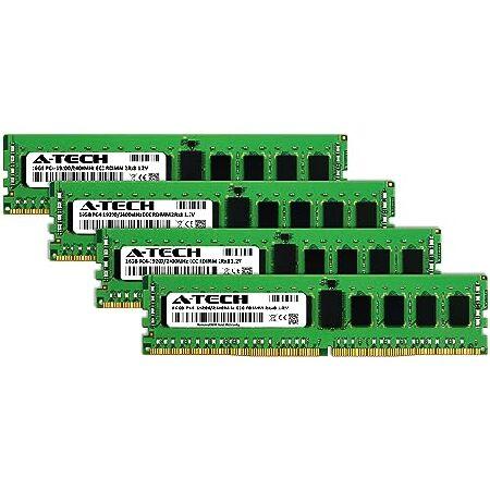 A-Tech 64GB キット (4x16GB) RAM Supermicro SuperBlade 7128RG-F2用 | DDR4 2400MHz PC4-19200 ECC RDIMM 2Rx8 登録サーバーメモリアップグレード_1