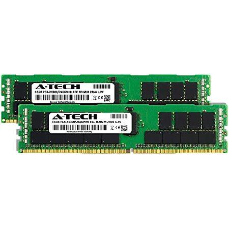 A-Tech 32GB Kit (2x16GB) RAM for Supermicro SuperServer 1029P-WTR, 1029U-TN12RV-NEBS, 4029GP-TVRT, 5019D-4C-FN8TP, 6019P-ACR12L | DDR4 2666MHz PC4-213の画像