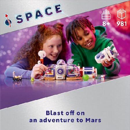 LEGO Friends Mars Space Base and Rocket Set， Science Toy for Pretend Play with 3 Mini-Dolls and Spaceship Toy， Gift for Girls， Boys and Kids Ages 8 an_1