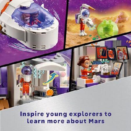 LEGO Friends Mars Space Base and Rocket Set， Science Toy for Pretend Play with 3 Mini-Dolls and Spaceship Toy， Gift for Girls， Boys and Kids Ages 8 an_4