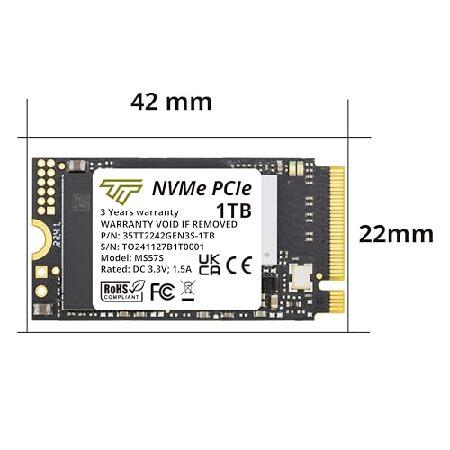 TIMETEC（タイムテック） Timetec 1TB M.2 2242 SSD NVMe PCIe Gen3x4