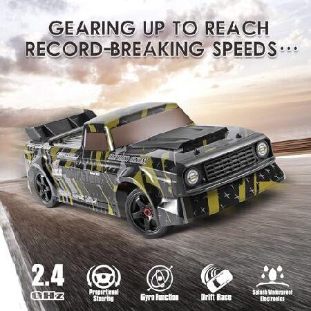 HAIBOXING 1/18規模 RC鉄道車両 2196 ドリフト RC鉄道車両 28KM/H ハイスピード ジャイロスコープ付き添い人 2.4Ghz 明かり四輪車 RTR 4X4 リモートコントロール鉄道車両 ドリフトスピード競技